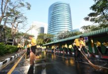 กฟผ. ติดตั้งระบบพ่นละอองไอน้ำบนยอดตึก20ชั้นบรรเทาปัญหาฝุ่นPM2.5